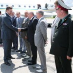 Богуслаєв, Пеклушенко (потискає руку) та Козуб