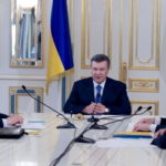 Пшонка, Янукович та Захарченко